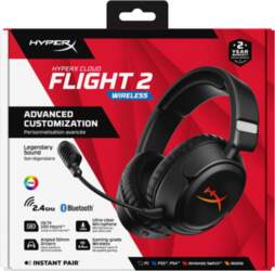 HyperX Cloud Flight 2 – bezvadu