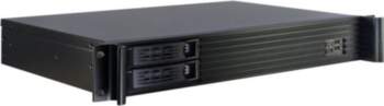 Inter-Tech 1.5U-1528L Rack Black