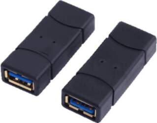 LogiLink USB 3.0-A F/F Melns