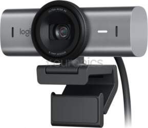 Logitech MX Brio, 4K, USB-C, melna