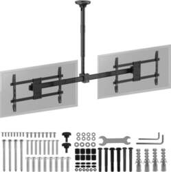 Maclean ceiling mount for two TVs