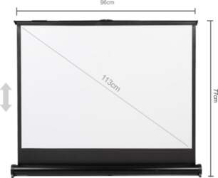 Maclean MC-961 Portable Projection Screen Compact