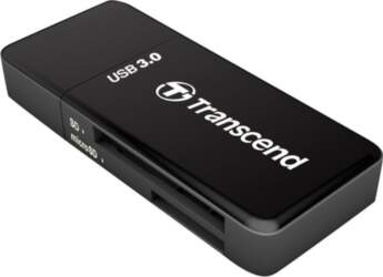 MEMORY READER FLASH USB3 BLACK/TS-RDF5K TRANSCEND