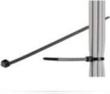 MicroConnect Cable tie 100pcs Black, 292mm