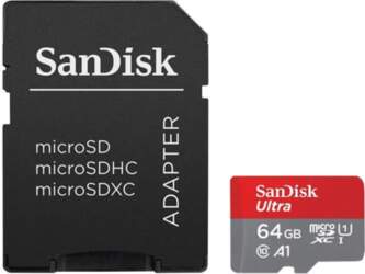 SanDisk Ultra microSD with SD Adapter