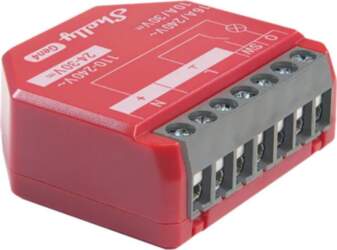Shelly 1PM Gen4 Smart switch Red