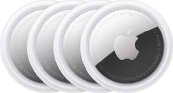 Apple AirTag, Ortungstracker weiß/silber, 4er-Pack