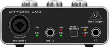 Behringer UM2 - USB audio interface