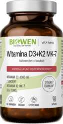 BIOWEN Vitamins D3 + K2 MK-7