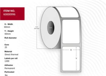 Capture Label 60 x 60 -