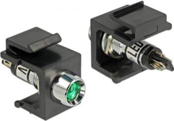 DeLOCK Keystone LED green 6 V