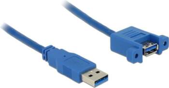 DeLOCK Panel-mount - USB-Kabel - 9-polig