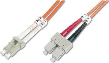 DIGITUS LWL Patchkabel LC/SC 50/125µm 5m