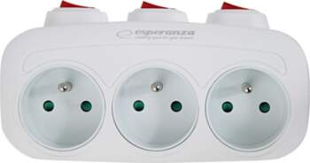 Esperanza ELK307W Electrical Splitter 3 sockets