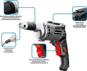 Graphite 58G794 power screwdriver/impact driver