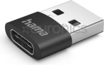 Hama USB-C Adapter, USB-A Plug –