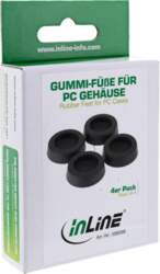 InLine Gummi-Füße für PC Gehäuse -