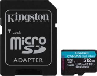Kingston Technology Canvas Go! Plus 512