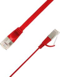 LinkIT Flat U/FTP Cat6A Red 2m