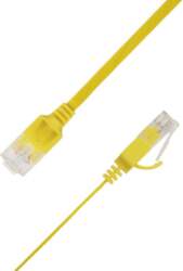 LinkIT Flat U/UTP Cat6A Yellow 2m