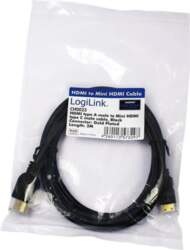 LogiLink HDMI Kabel, A-Stecker - C-Stecker