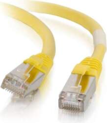 Mercodan CAT6A S/FTP 0.25m, Yellow