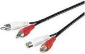 MicroConnect Stereo Ext. Cable, 5 meter
