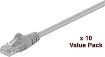 MicroConnect U/UTP CAT5e 0.5m Grey