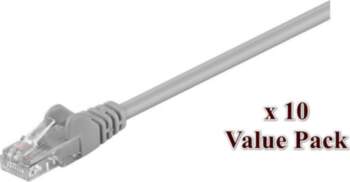 MicroConnect U/UTP CAT5e 5M Grey 10