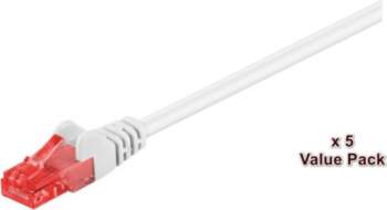 MicroConnect U/UTP CAT6 15M White 5