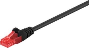 MicroConnect U/UTP CAT6 3M Black PVC