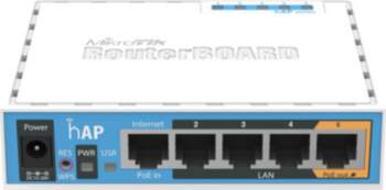 Mikrotik hAP White PoE Support
