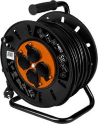 NEO TOOLS Cable drum 30m, 3x1