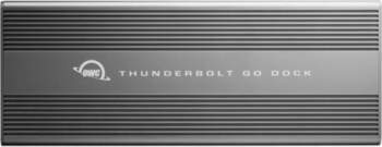 OWC Thunderbolt Go Dock, Dockingstation silber
