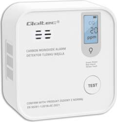 Qoltec 52577 Wireless Carbon monoxide (CO)