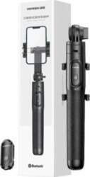 Selfie stick tripod with Bluetooth remote