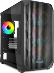Sharkoon MK3 RGB Micro Tower Black