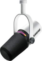 Shure MV7+-W - lectern/vocal microphone with