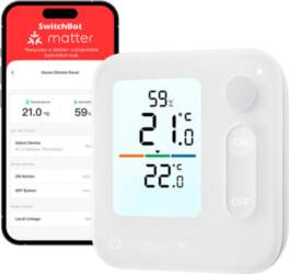 SwitchBot Home Climate Panel, Bedienteil weiß
