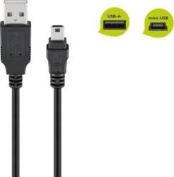 Wentronic Goobay Mini-USB Sync- & Ladekabel