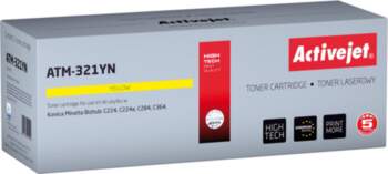 Activejet ATM-321YN Toner (replacement for Konica