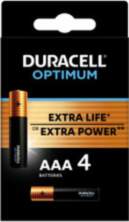 Baterijas Duracell Optimum AAA 4pack