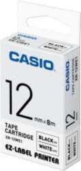 Casio 12 mm black on white
