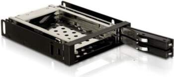 DeLOCK 3.5" Mobile Rack Black