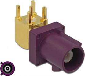 DeLOCK FAKRA D Stecker 90° PCB
