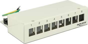DeLOCK Keystone Desktop Patch Panel -