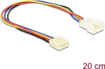 DeLOCK - Stromkabel - 4-Pin-Mini-Stromversorgungsstecker (W)