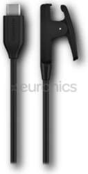 Garmin USB-C Clip Charging/Data Cable, melna