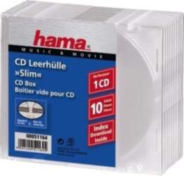 Hama CD Slim Empty Box, pack