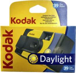 KODAK DAYLIGHT SINGLE USE CAMERA 39